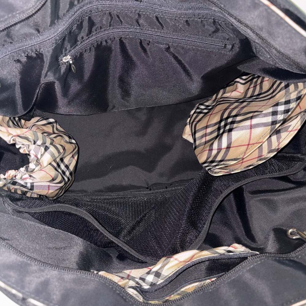 Burberry Nylon Tote Bag with Nova Check Trim - Picture 15 of 15